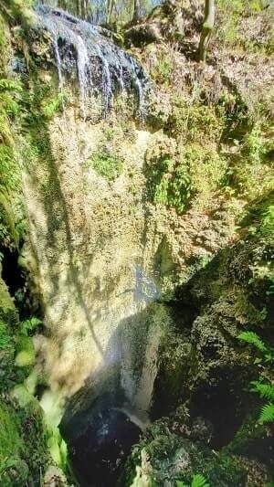 Florida Panhandle to Orlando drive: Stop to see falling waters state park waterfalls. florida waterfalls between florida panhandle and orlando. florida road trip travel blog
