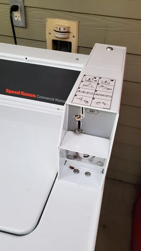 florida state park campground laundry quarters only. florida camping travel blog