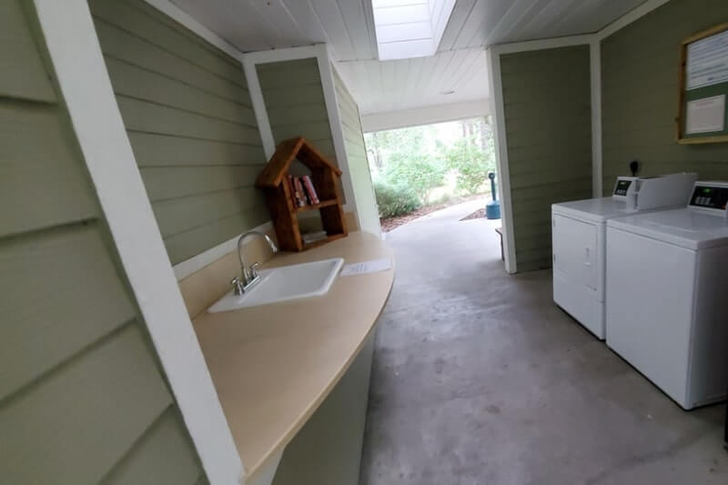 florida state park campground laundry machines how many. florida camping travel blog