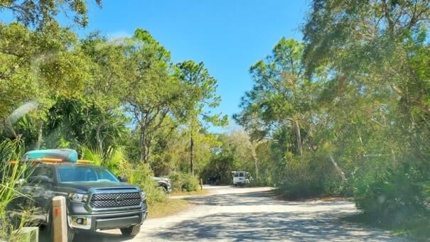 grayton beach state park campsite pictures. tent camping. rv camping. florida travel blog