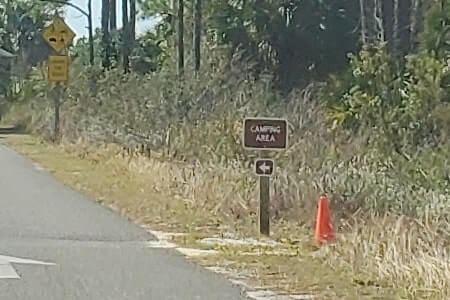 grayton beach state park campground road. florida travel blog