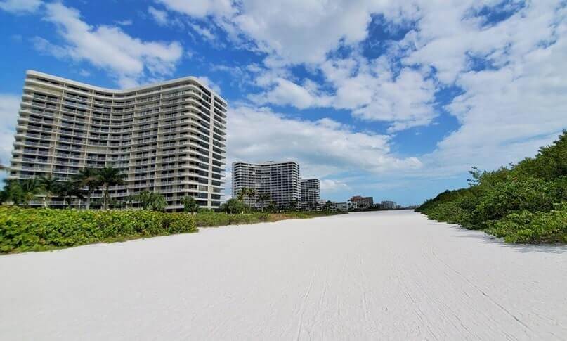 Marco Island to Tampa drive: marco island beach. florida road trip travel blog