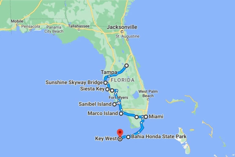 Perfect Orlando to Key West drive for VIEWS! + camping 🌴 with Gulf