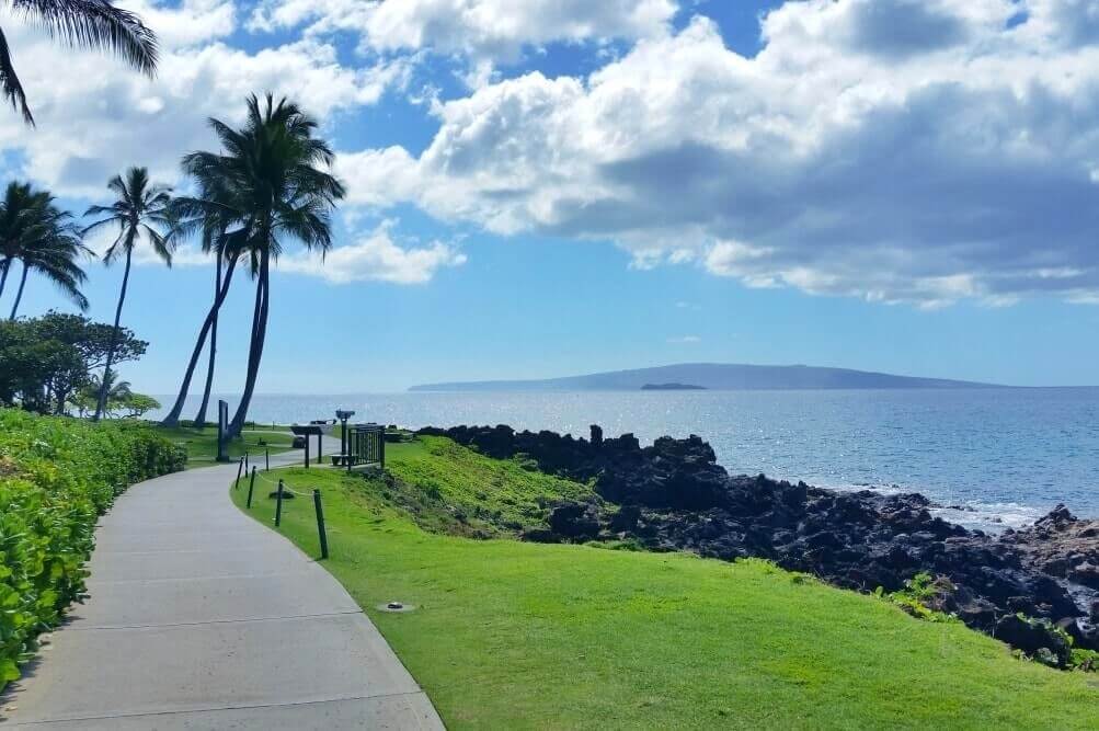 south maui beaches. south maui beach walk. wailea beach path. maui hawaii travel blog