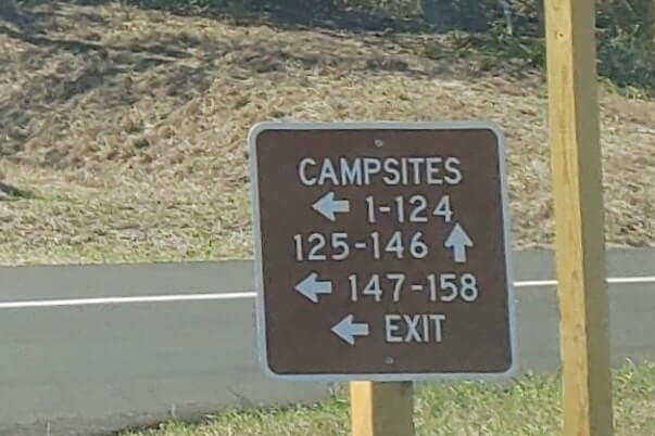 st andrews state park campground loop. florida panhandle travel blog