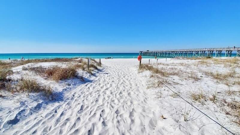 st andrews state park campground near beach. Florida state park camping near beach in florida panhandle. florida travel blog