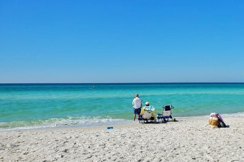 st andrews state park campground near beach. Florida state park camping near beach in florida panhandle. florida travel blog