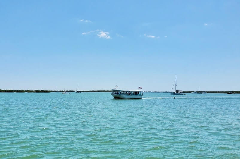 Tampa to Marco Island drive: cayo costa state park. boat ride between tampa and marco island. tampa to cayo costa state park to marco island. florida road trip travel blog