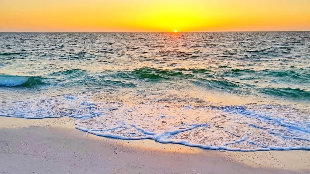 Things to do in Southwest Florida: Cayo Costa State Park sunset. Best places to visit in Southwest Florida: Cayo Costa State Park. sw florida road trip travel blog