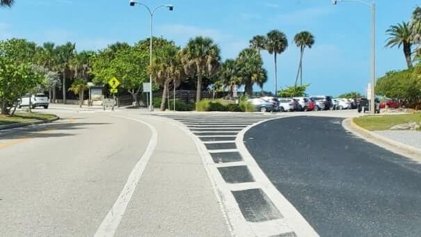 lido beach north parking lot. florida travel blog