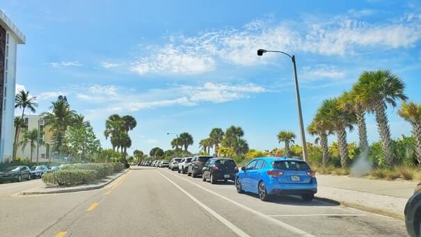 lido key beach parking. lido key drive from north. lido key street parking. southwest florida travel blog