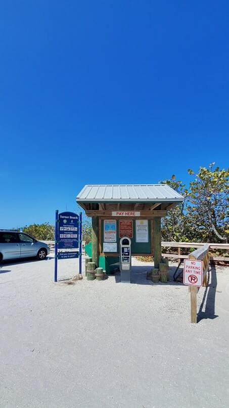 turner beach shelling cost for turner beach parking. gulf coast, southwest florida travel blog