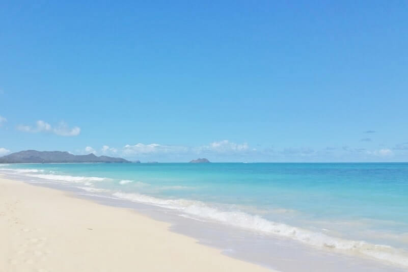 things to do in east oahu: waimanalo beach. east oahu beaches. honolulu, oahu, hawaii