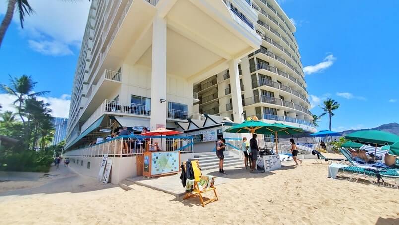 tropical tribe waikiki beach location
