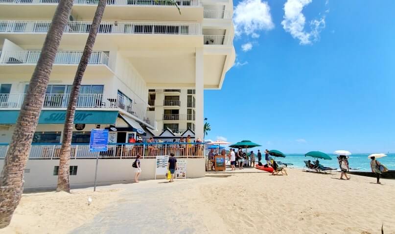tropical tribe waikiki beach location