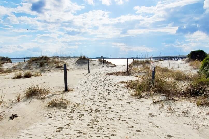 amelia island state park beach public access