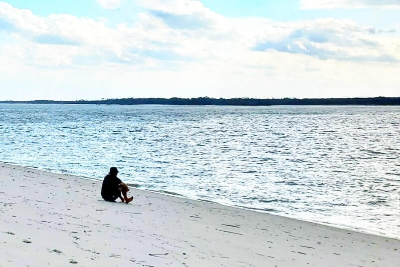 amelia island state park beach