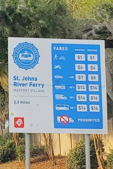 how to get to mayport ferry. how to get to st johns river ferry