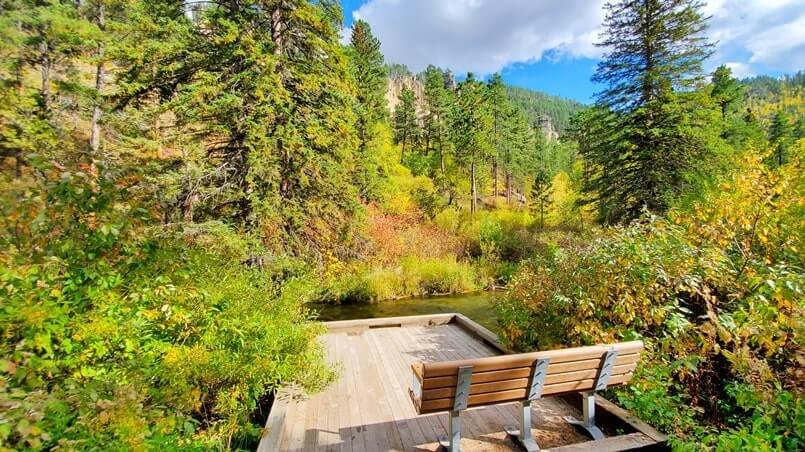 spearfish creek trail. Long Valley picnic area. spearfish canyon picnic area. black hills picnic area
