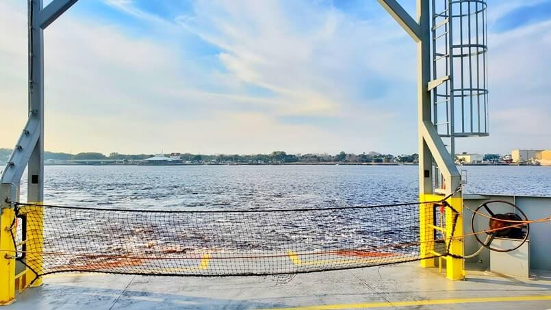 waiting for mayport ferry departure