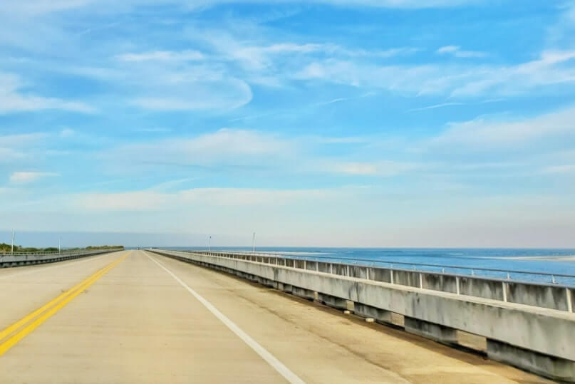 mayport ferry to fort george island to a1A north. st johns river ferry