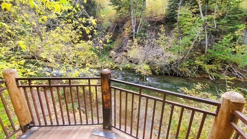 spearfish creek, spearfish falls trail