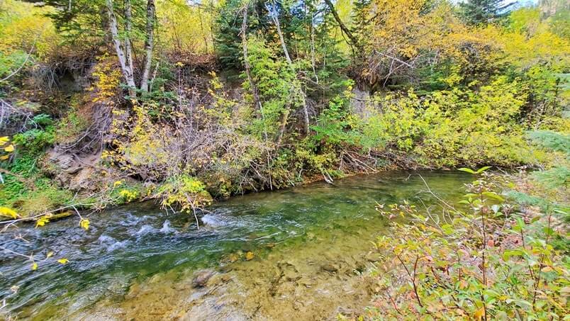 spearfish creek, spearfish falls trail