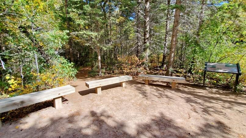 end of spearfish falls trail