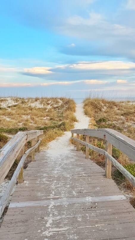 amelia island public beach access. amelia island sand dunes trail. fernandina beach public access