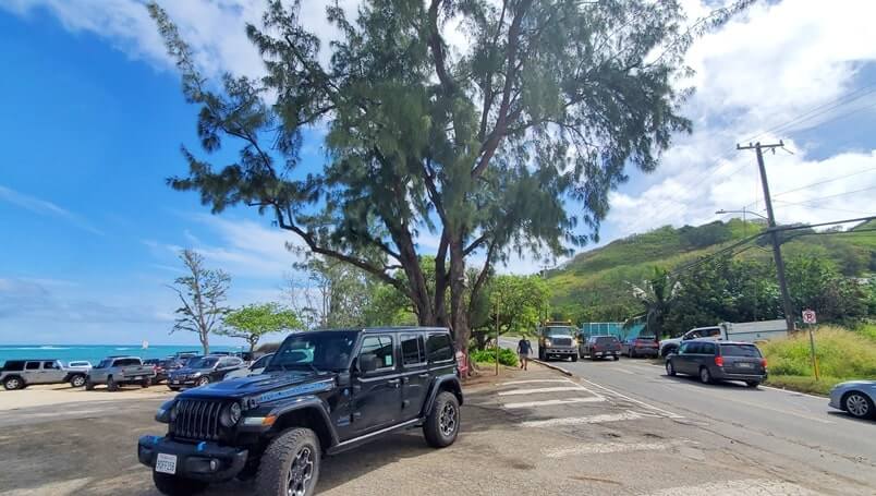 driving to lanikai beach. how to get to lanikai beach from kailua beach parking lot