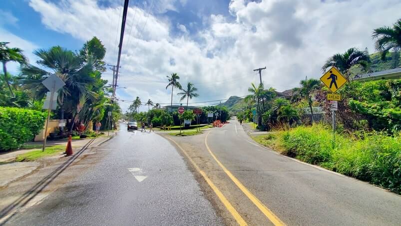 driving to lanikai beach. how to get to lanikai beach