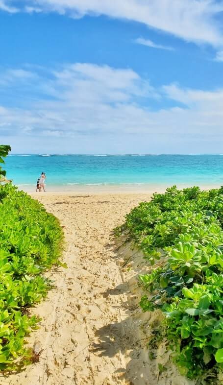 lanikai beach parking near public access