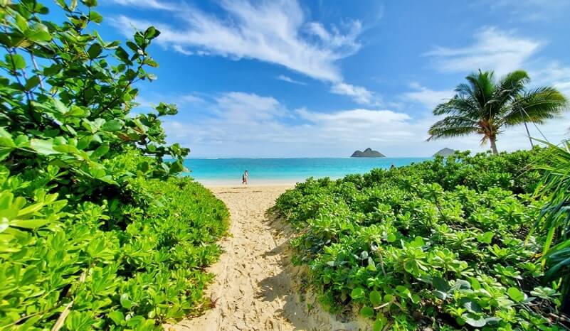 lanikai beach parking near public access