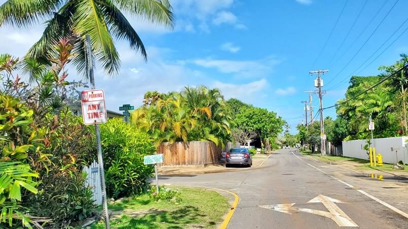 no lanikai beach parking allowed