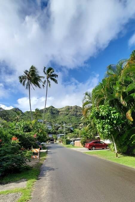 street parking near lanikai beach