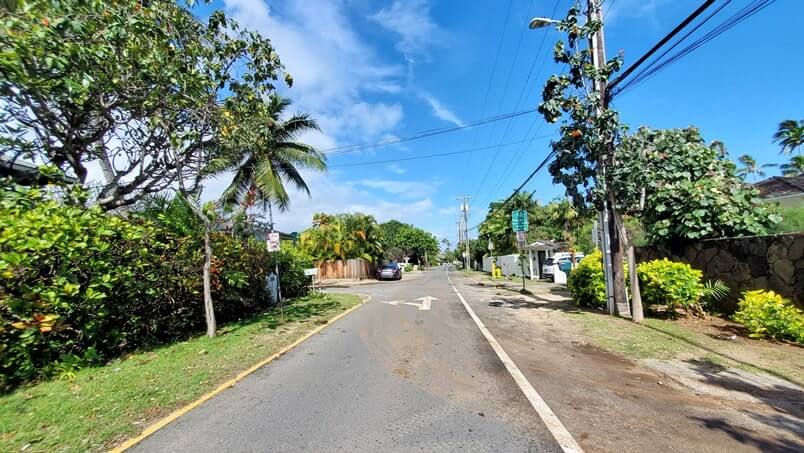 street parking near lanikai beach
