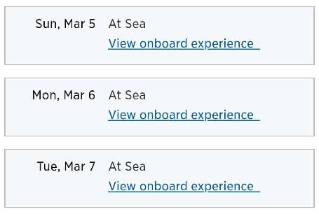 transpacific cruise itinerary. transpacific cruise sea days