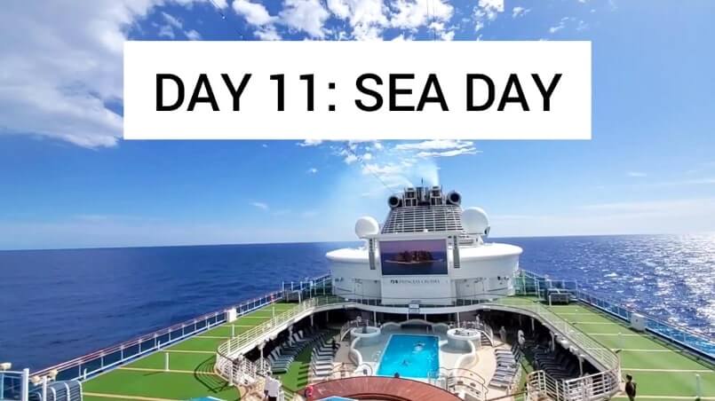 zumba on a cruise ship: transpacific cruise sea day