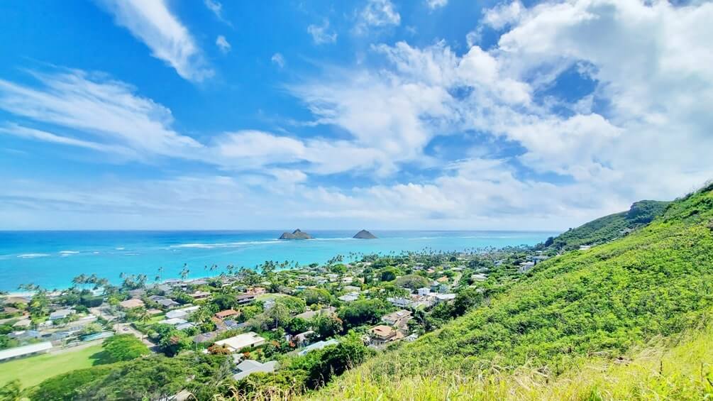 lanikai pillbox trailhead start
