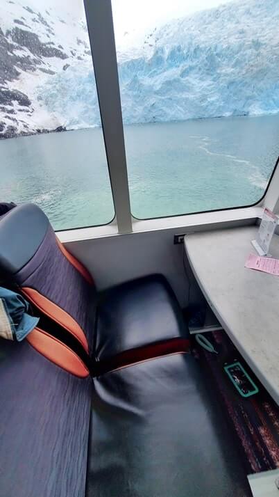 inside seats 26 glacier cruise review