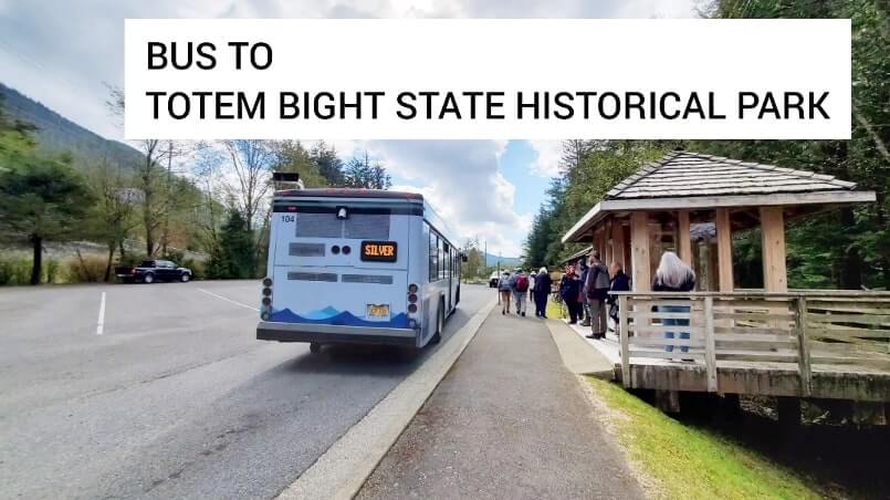 bus to totem bight state park from ketchikan cruise port