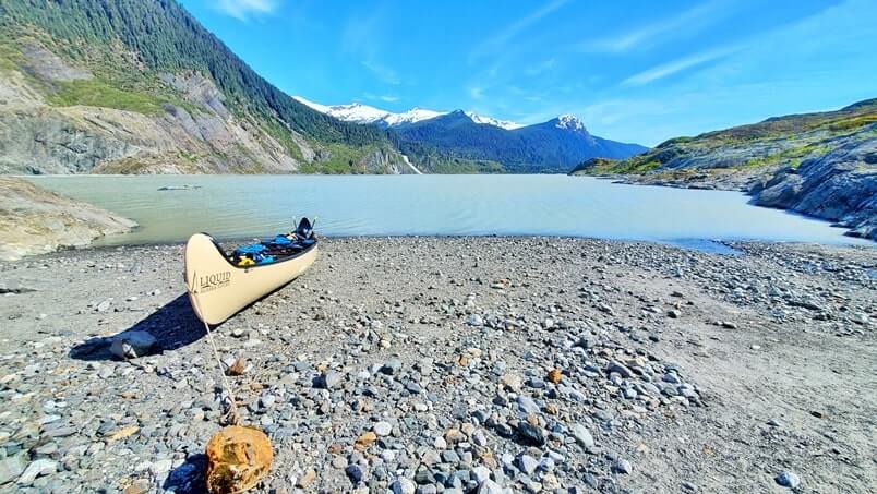 vancouver to anchorage cruise with juneau. alaska cruise things to do: mendenhall glacier canoe tour