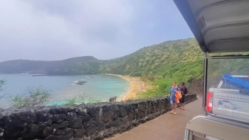 hanauma bay tram or walk