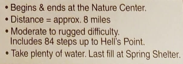 hells point challenge difficulty, pokagon state park hiking