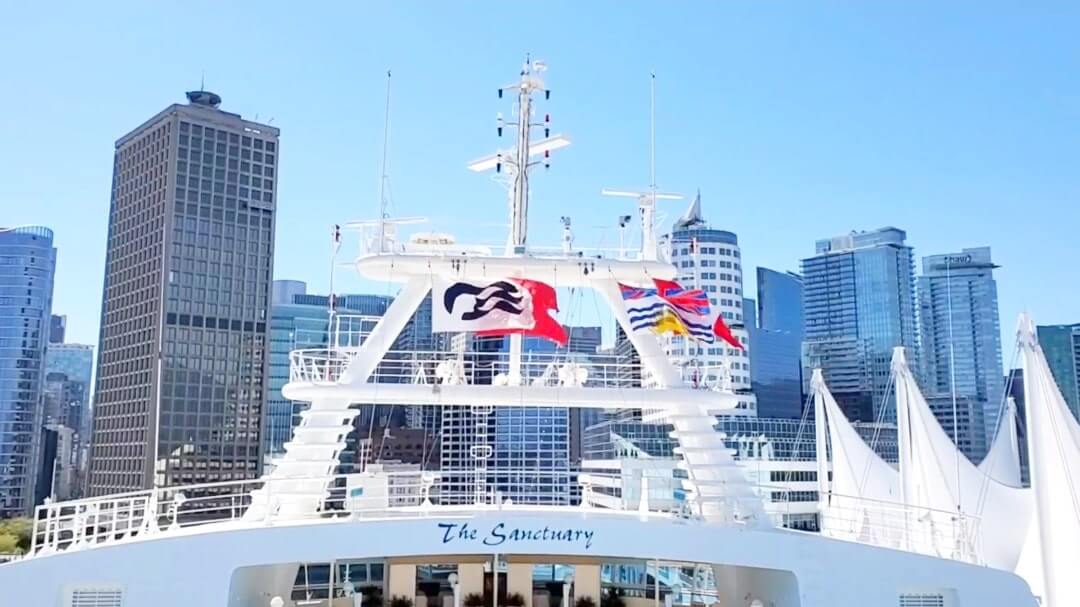 vancouver cruise ship to lions gate bridge