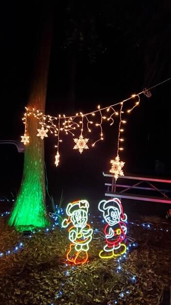 disney christmas decorations ideas. disney world in december. mickey mouse. minnie mouse. christmas lights