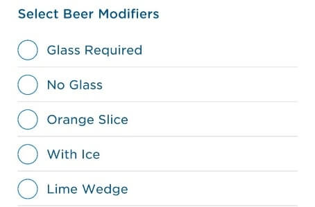 how to order beer, princess cruise
