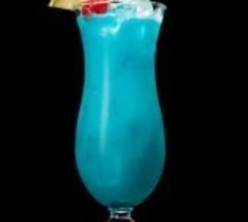princess cruise ship frozen cocktail drinks. frozen blue hawaiian