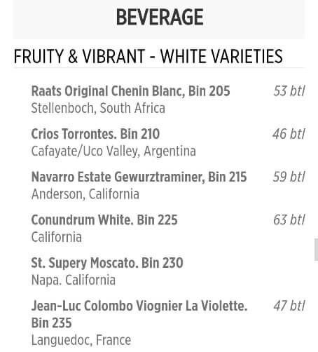 princess cruise wine list. dining room wine menu mdr dinner