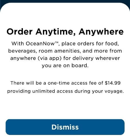 princess cruise wine order delivery